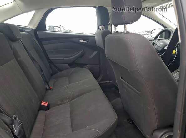 1FADP3F28JL214876 2018 FORD FOCUS Gray Vista de los asientos traseros