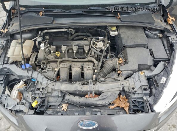 1FADP3F28JL214876 2018 FORD FOCUS Gray Vista interior trasera