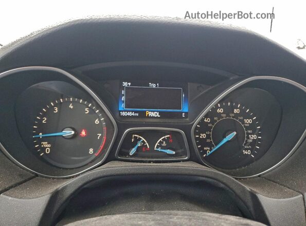 1FADP3F28JL214876 2018 FORD FOCUS Gray Vista del cuadro de instrumentos