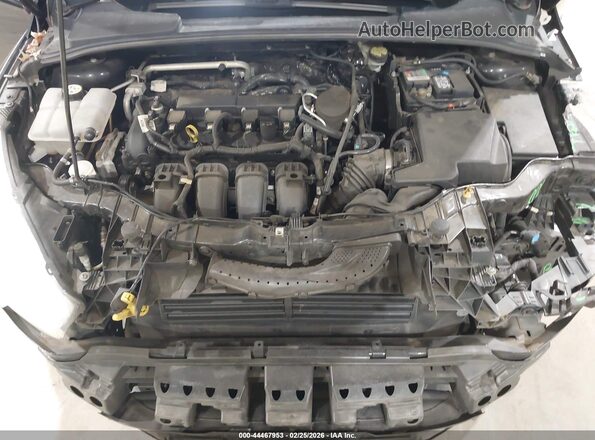 1FADP3F29GL300884 2016 FORD FOCUS Black უკანა ხედი