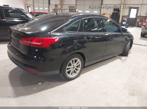 1FADP3F29GL300884 2016 FORD FOCUS Black უკანა მარჯვენა