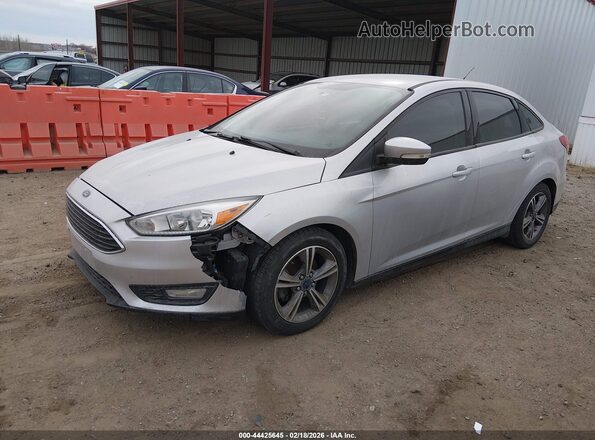 1FADP3FE1GL219260 2016 FORD FOCUS Silver წინა მარცხენა ხედი სამი მეოთხედიდან