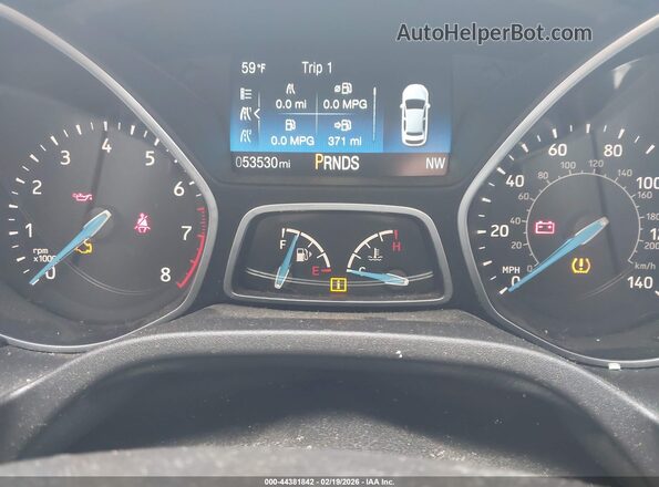 1FADP3FE5JL270526 2018 FORD FOCUS Серый Вид задних сидений