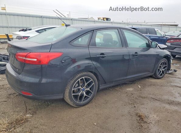 1FADP3H26HL203575 2017 FORD FOCUS Черный Задняя правая четверть