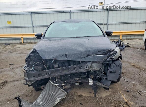 1FADP3H26HL203575 2017 FORD FOCUS Черный Вид спереди