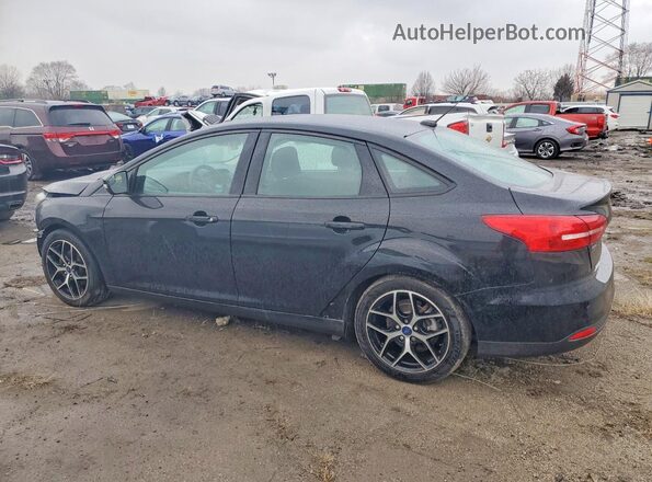 1FADP3H26HL203575 2017 FORD FOCUS Черный Задняя левая четверть