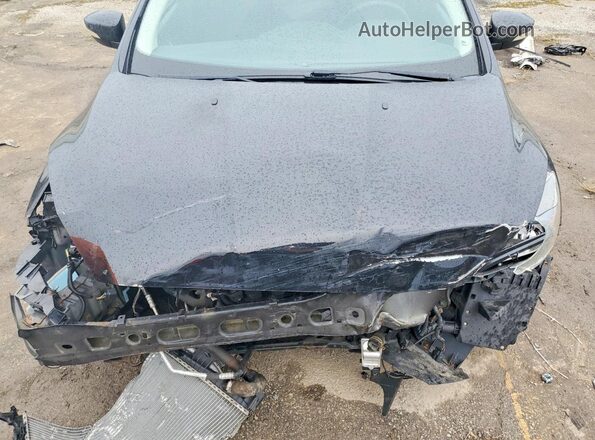 1FADP3H26HL203575 2017 FORD FOCUS Черный Вид задней части салона