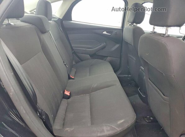 1FADP3H26HL203575 2017 FORD FOCUS Черный Вид задних сидений