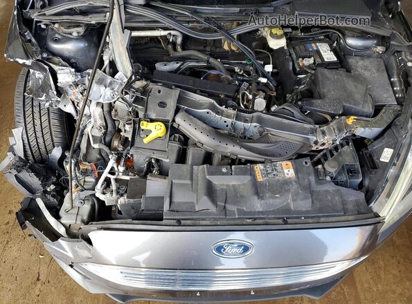 1FADP3J27HL259910 2017 FORD FOCUS Угольный Вид задней части салона