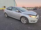 2018 Ford Focus Titanium Серебряный vin: 1FADP3J28JL247660
