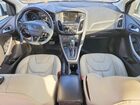2017 Ford Focus Titanium Белый vin: 1FADP3J29HL268009