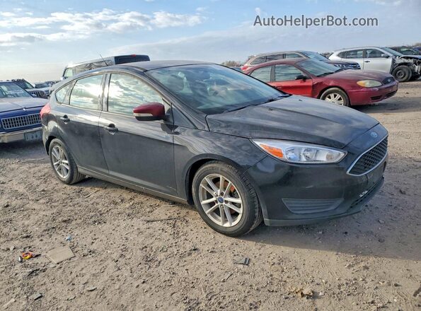 1FADP3K20HL217237 2017 FORD FOCUS Черный Передняя правая четверть