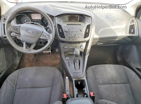 1FADP3K20HL217237 2017 FORD FOCUS Черный Вид панели приборов