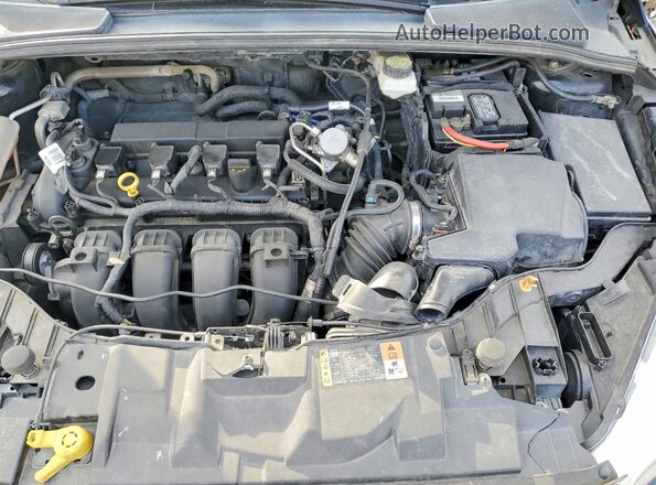 1FADP3K20HL217237 2017 FORD FOCUS Черный Вид задней части салона