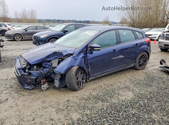 1FADP3K24GL234685 2016 FORD FOCUS Синий Передняя левая четверть