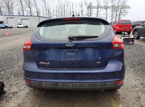 1FADP3K24GL234685 2016 FORD FOCUS Синий Вид сзади