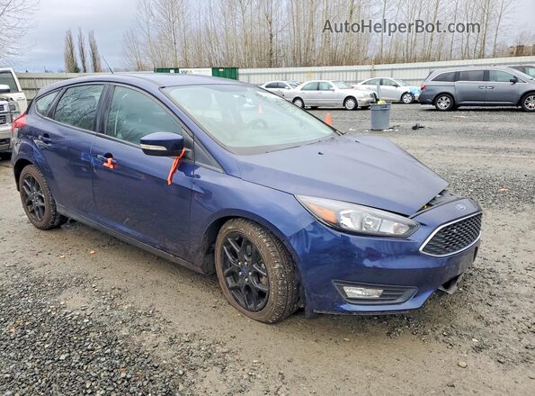 1FADP3K24GL234685 2016 FORD FOCUS Синий Передняя правая четверть
