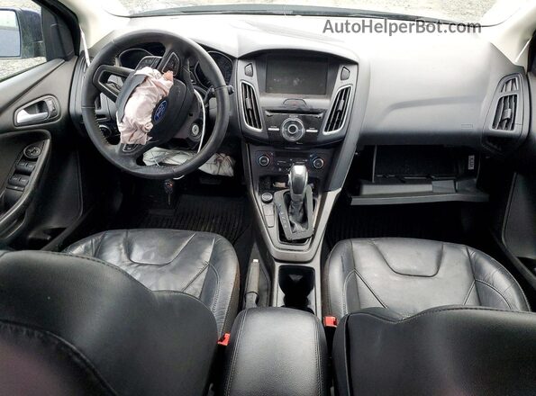 1FADP3K24GL234685 2016 FORD FOCUS Синий Вид панели приборов