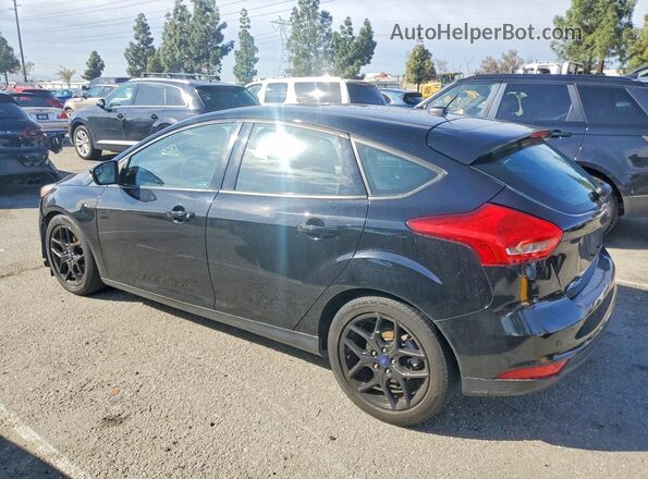 1FADP3K25GL380030 2016 FORD FOCUS Черный Задняя левая четверть
