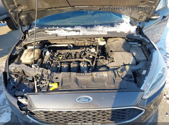 1FADP3K25HL215726 2017 FORD FOCUS Серый Вид сзади