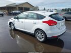 2018 Ford Focus Se White vin: 1FADP3K25JL217997