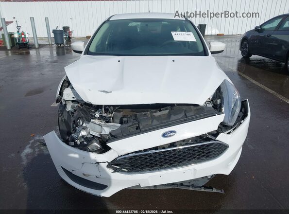 1FADP3K25JL217997 2018 FORD FOCUS White Սարքավորումների վահանակի տեսք