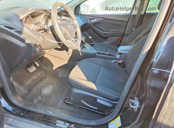 1FADP3K26JL297682 2018 FORD FOCUS Угольный Вид салона спереди