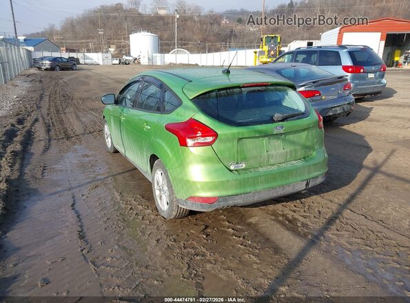 1FADP3K29JL284389 2018 FORD FOCUS Зеленый Задняя левая четверть