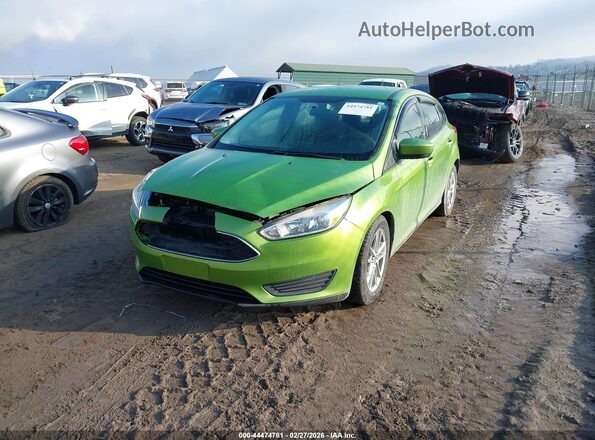 1FADP3K29JL284389 2018 FORD FOCUS Зеленый Передняя левая четверть