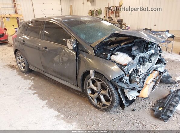 1FADP3L90HL283461 2017 FORD FOCUS ST Черный Передняя правая четверть