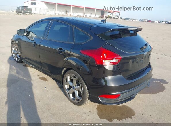 1FADP3L90HL290183 2017 FORD FOCUS ST Черный Задняя левая четверть