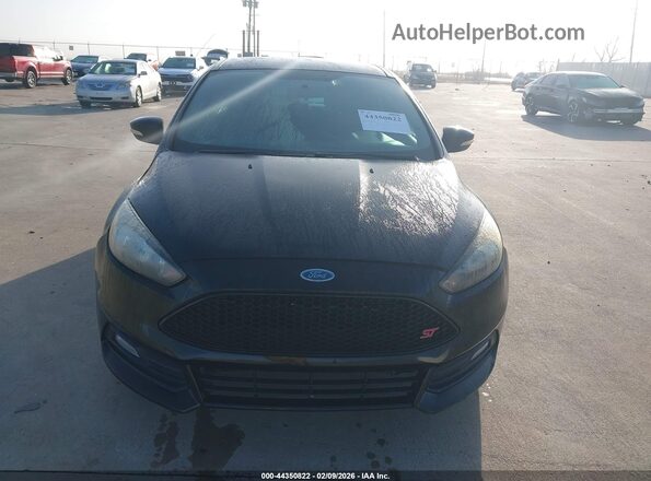1FADP3L90HL290183 2017 FORD FOCUS ST Черный Вид спереди