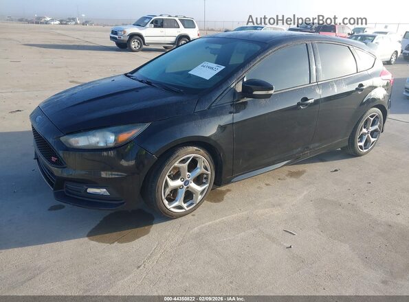 1FADP3L90HL290183 2017 FORD FOCUS ST Черный Передняя левая четверть