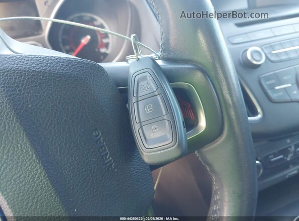 1FADP3L90HL290183 2017 FORD FOCUS ST Черный Вид панели приборов