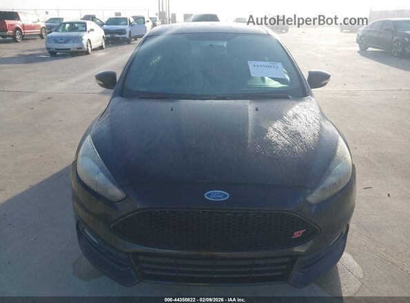 1FADP3L90HL290183 2017 FORD FOCUS ST Черный Вид щитка приборов