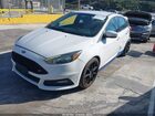 2016 Ford Focus St   White vin: 1FADP3L92GL363455