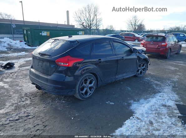 1FADP3L92GL389036 2016 FORD FOCUS ST Черный Задняя правая четверть