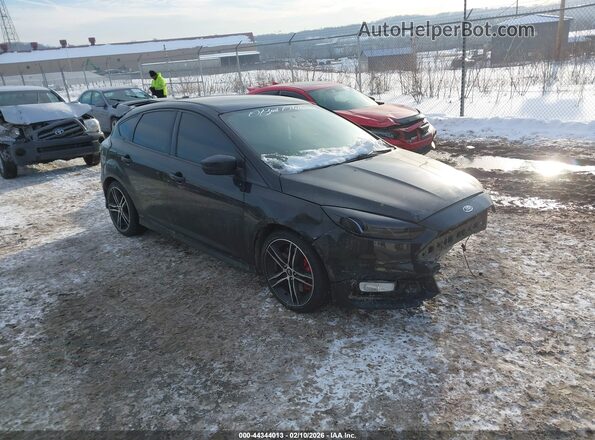 1FADP3L92HL307016 2017 FORD FOCUS ST Black Przód prawy