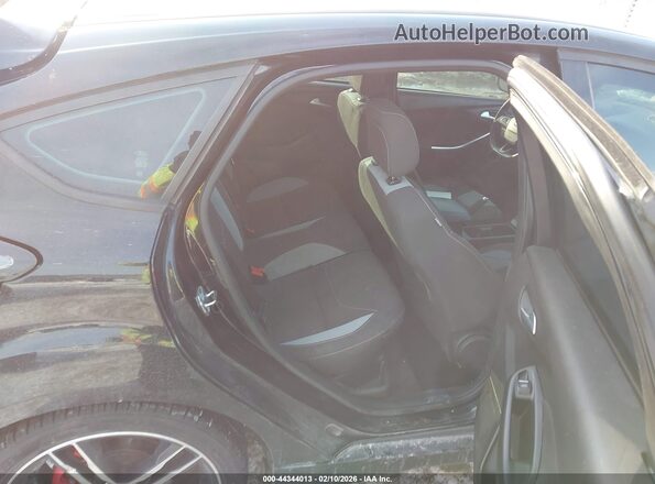 1FADP3L92HL307016 2017 FORD FOCUS ST Black Widok naklejki z numerem VIN