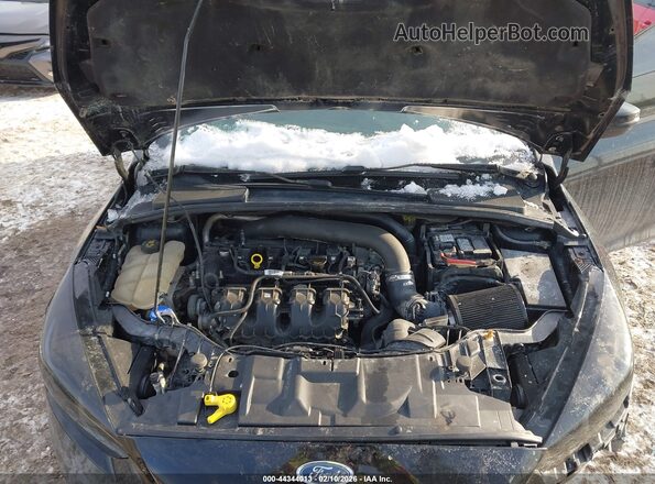 1FADP3L92HL307016 2017 FORD FOCUS ST Black Widok z tyłu