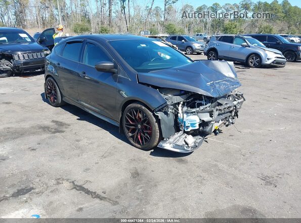 1FADP3L92JL289588 2018 FORD FOCUS ST Серый Передняя правая четверть