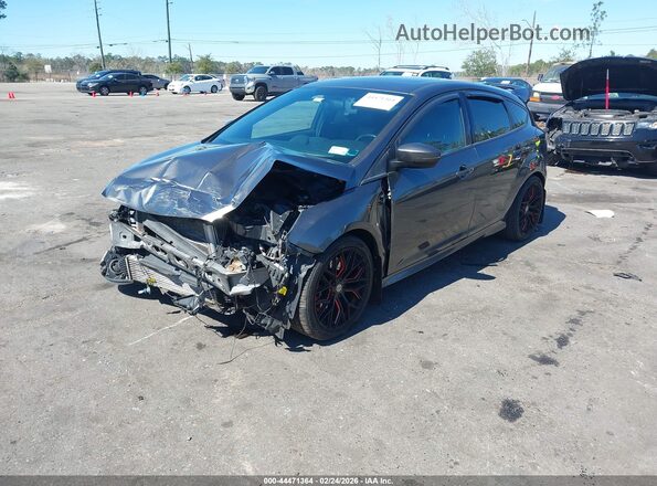 1FADP3L92JL289588 2018 FORD FOCUS ST Серый Передняя левая четверть