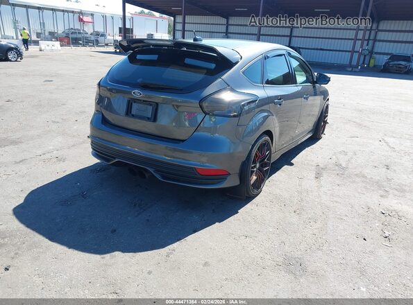 1FADP3L92JL289588 2018 FORD FOCUS ST Серый Задняя правая четверть