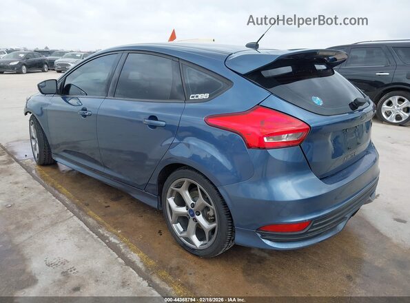 1FADP3L92JL289672 2018 FORD FOCUS ST Синий Задняя левая четверть