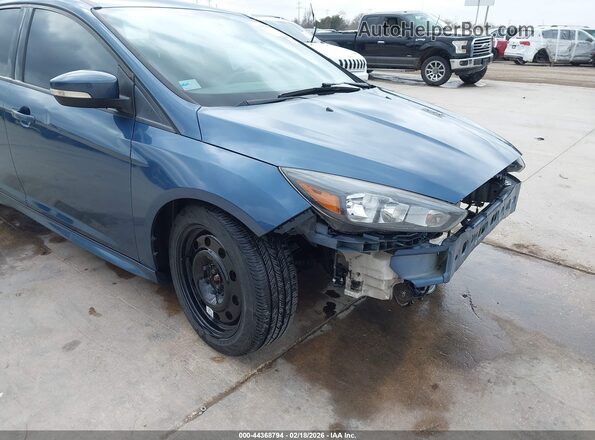 1FADP3L92JL289672 2018 FORD FOCUS ST Синий Вид спереди