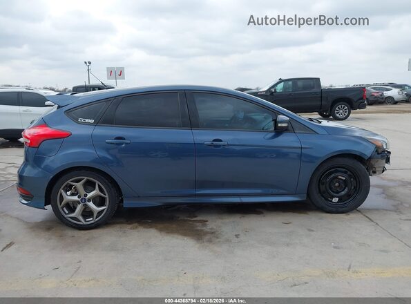 1FADP3L92JL289672 2018 FORD FOCUS ST Синий Панорамный вид салона 360°