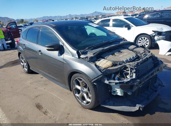 1FADP3L95JL211614 2018 FORD FOCUS ST Серый Передняя правая четверть