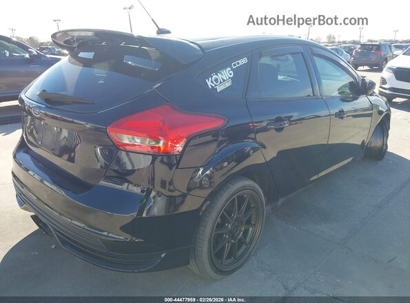 1FADP3L96JL220614 2018 FORD FOCUS ST Черный Задняя правая четверть