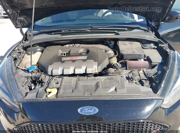 1FADP3L96JL220614 2018 FORD FOCUS ST Черный Вид сзади