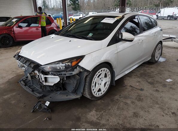 1FADP3L97JL283009 2018 FORD FOCUS ST Белый Передняя левая четверть